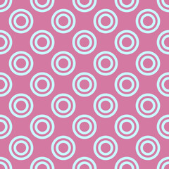 Seamless pattern with repeating circles. Endless background.