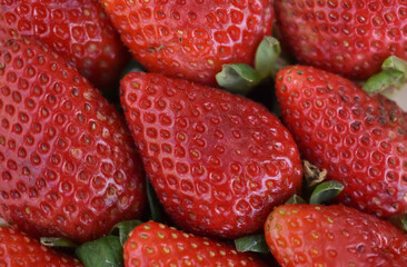 picture of strawberries texture