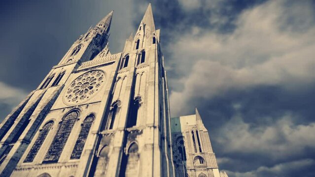 Notre Dame Cathedral 3D Video Animation