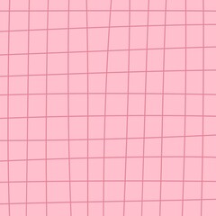 Pink grid background.