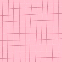 Pink grid background.