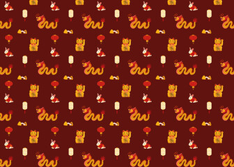 Chinese New Year's pattern, inspiration wallpaper