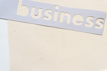 stencil with the word 