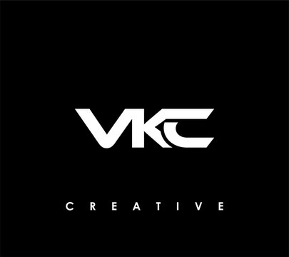 VKC Letter Initial Logo Design Template Vector Illustration