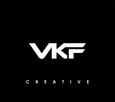 VKF Letter Initial Logo Design Template Vector Illustration