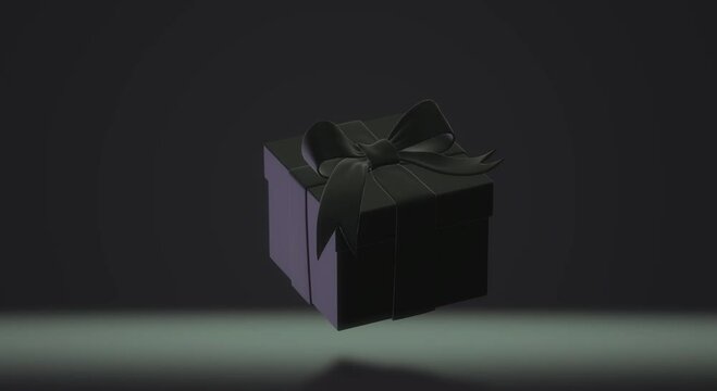 video christmas gift box