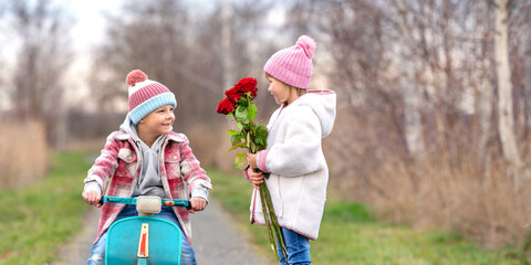 Rosen zum Valentinstag