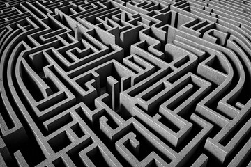Cubist Maze - Generative Ai