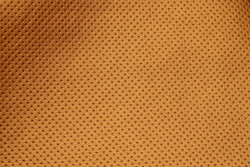 Fototapeta premium Seamless golden perforated leather texture