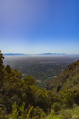 Aerial view of Cape Town