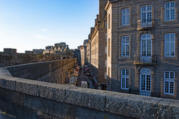Fototapeta na wymiar Saint-Malo intra-muros