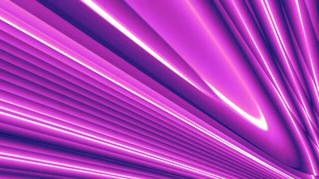 abstract multicolor wavy tunnel motion background. visual glossy stripes trendy smooth texture background