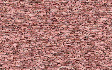 Small stone brick texture background. Textures and background. 3d render.