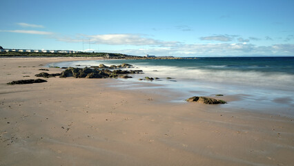 At the Beach, Hopeman, Moray