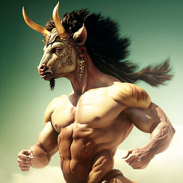 Minotaur Fantasy Images – Browse 1,033 Stock Photos, Vectors, and Video