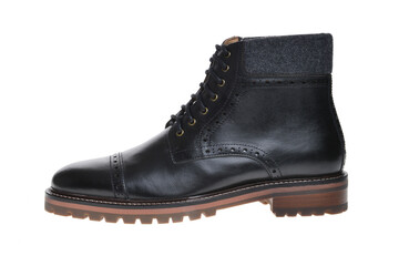 Stylish winter men`s shoes