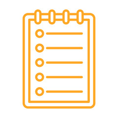 Obraz premium List Icon