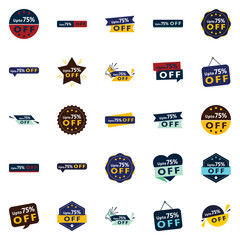 25 Premium Vector Designs in the Up to 70% Off Pack Perfect for Sale Marketing