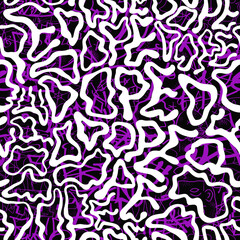 Deformed wavy dope word seamless pattern wallpaper.Vector graphic illustration.Trippy lettering,dope seamless pattern wallpaper print concept. Vector illustration