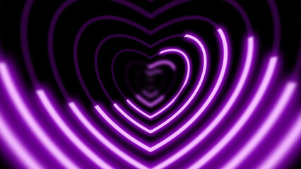 pink heart shape illustration
