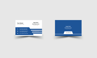 Modern Stylish Professional Business Card Design Print Layout Vector File