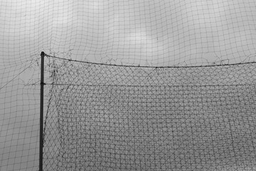 safety netting square mesh net abstract background