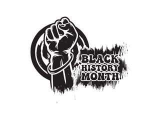Black history month design