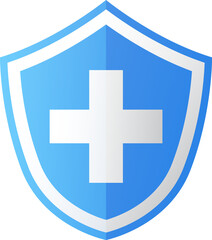 Fototapeta premium Medical shield icon