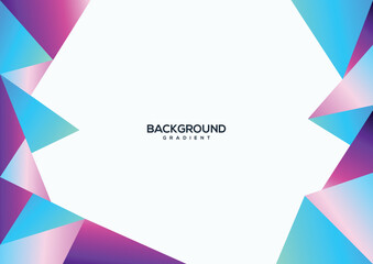 Geometric background with colorful