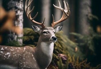 deer in the forest
