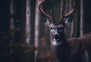 deer in the forest