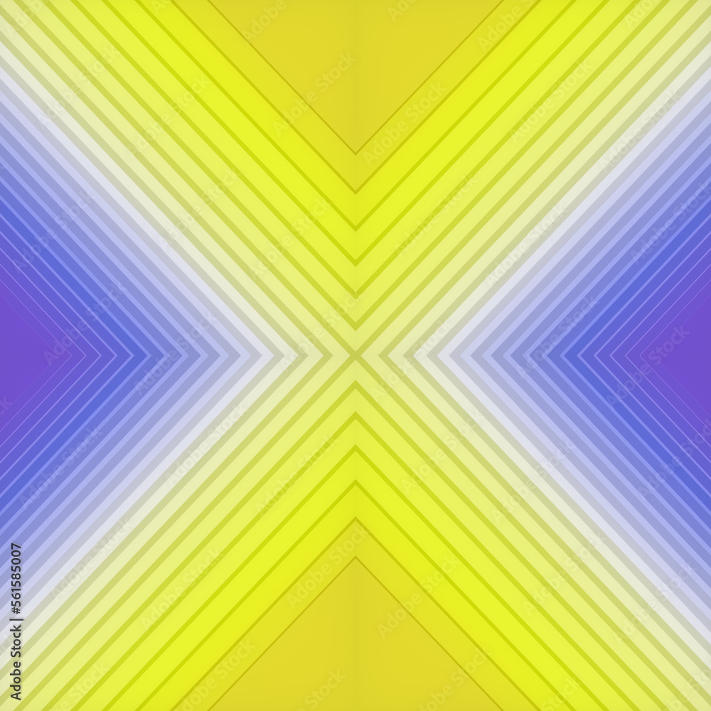 Poster Pattern with simple geometric shapes. Abstract background. 3d rendering digital illustration
