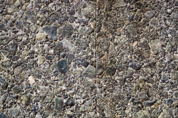 concrete and stone textures at close range