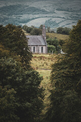 A lonely church in Ireland