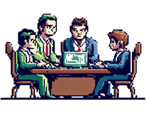 Business team having meeteng, discussing ideas for project