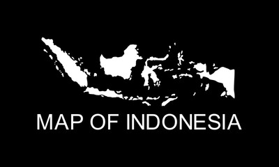 Indonesia Map for App, Art Illustration, Website, Pictogram, Infographic or Graphic Design Element. Vector Illustration