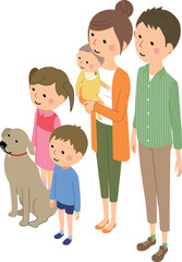 アイソメ　家族