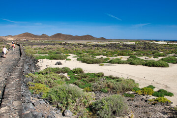 Las Lagunitas, Isla de Lobos Natural Park, Canary Islands, Spain