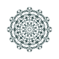 Luxury Mandala Gold Transparent Background