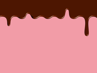 溶けた滴るチョコ バレンタイン Valentine's Day