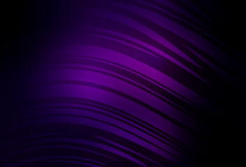 Dark Purple vector abstract blurred layout.