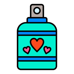 Perfume Filled Line Icon
