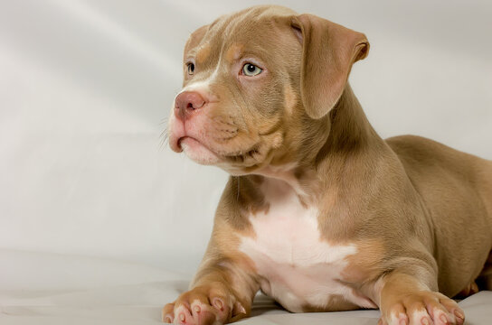 White american sale bully puppy