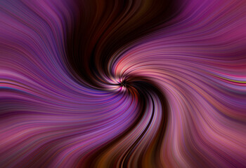 Fototapeta premium Fond abstrait futuriste en couleurs violet et rose. Effet tourbillon. 