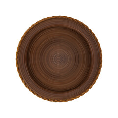 wooden circular panel