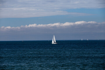 sailboat on the sea