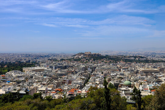 athens view from the top