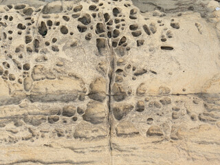 Unusual sandstone texture
