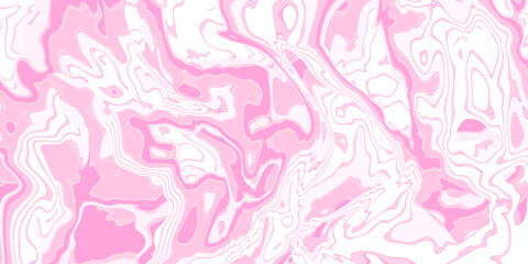 Abstract white pink colors liquid graphic texture background.