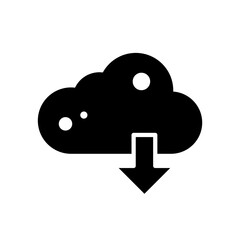 cloud download icon
